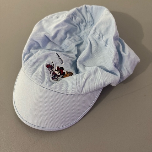 Disney Other - Vintage 90s Disney Store Hat Mickey Mouse Baseball Light Blue 3T Toddler Parks